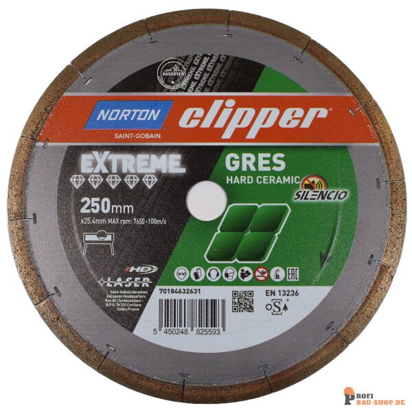 nortonclipper/Norton_Clipper_Norton Clipper Extreme Gres Hard Ceramic 250mm Silencio 70184632631_247428